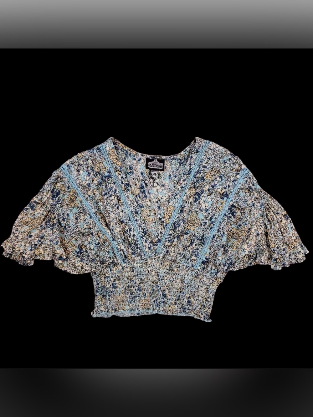 Angie Floral Boho Blouse